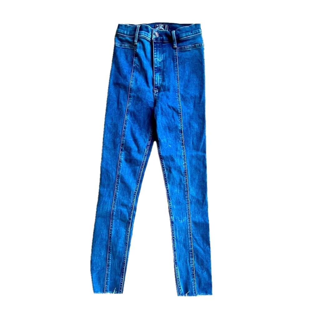 Abercrombie & Fitch Ultra High Rise Super Skinny Ankle Jeans